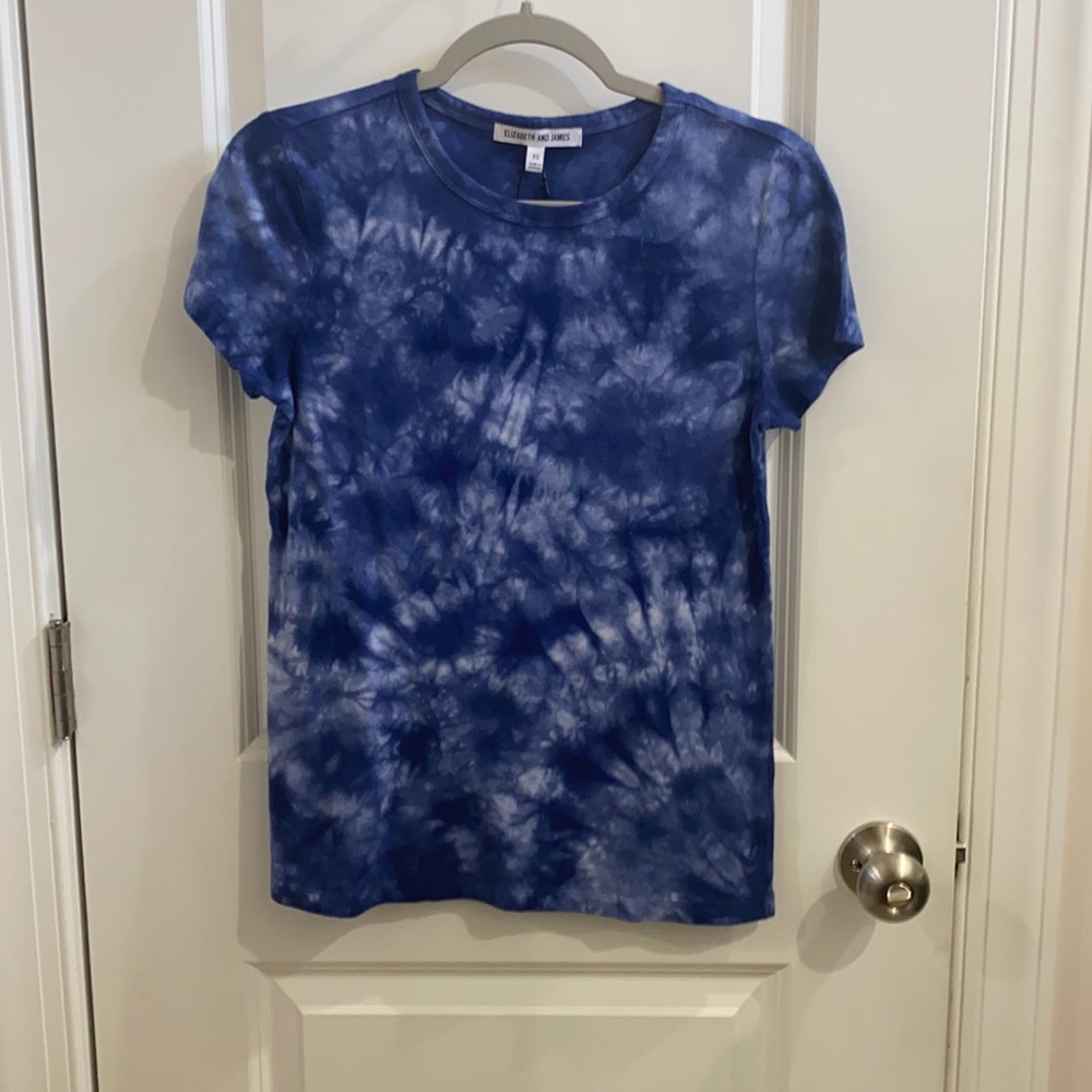 Elizabeth and James tie-dye tee